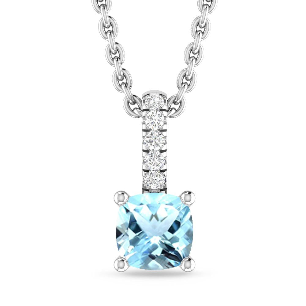 White Gold - Aquamarine