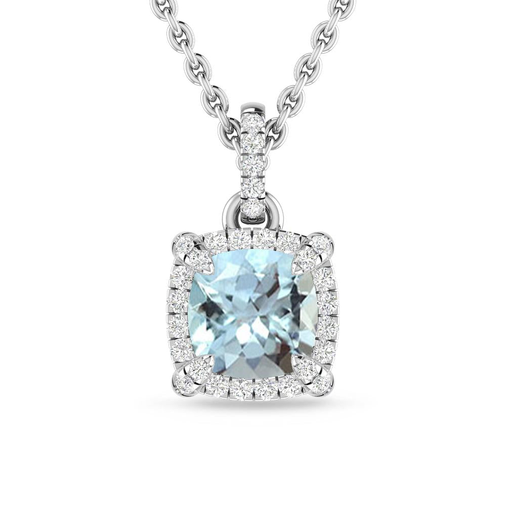 White Gold - Aquamarine