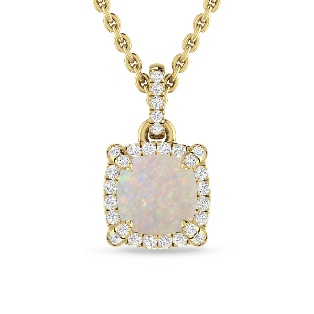 Yellow Gold - Opal