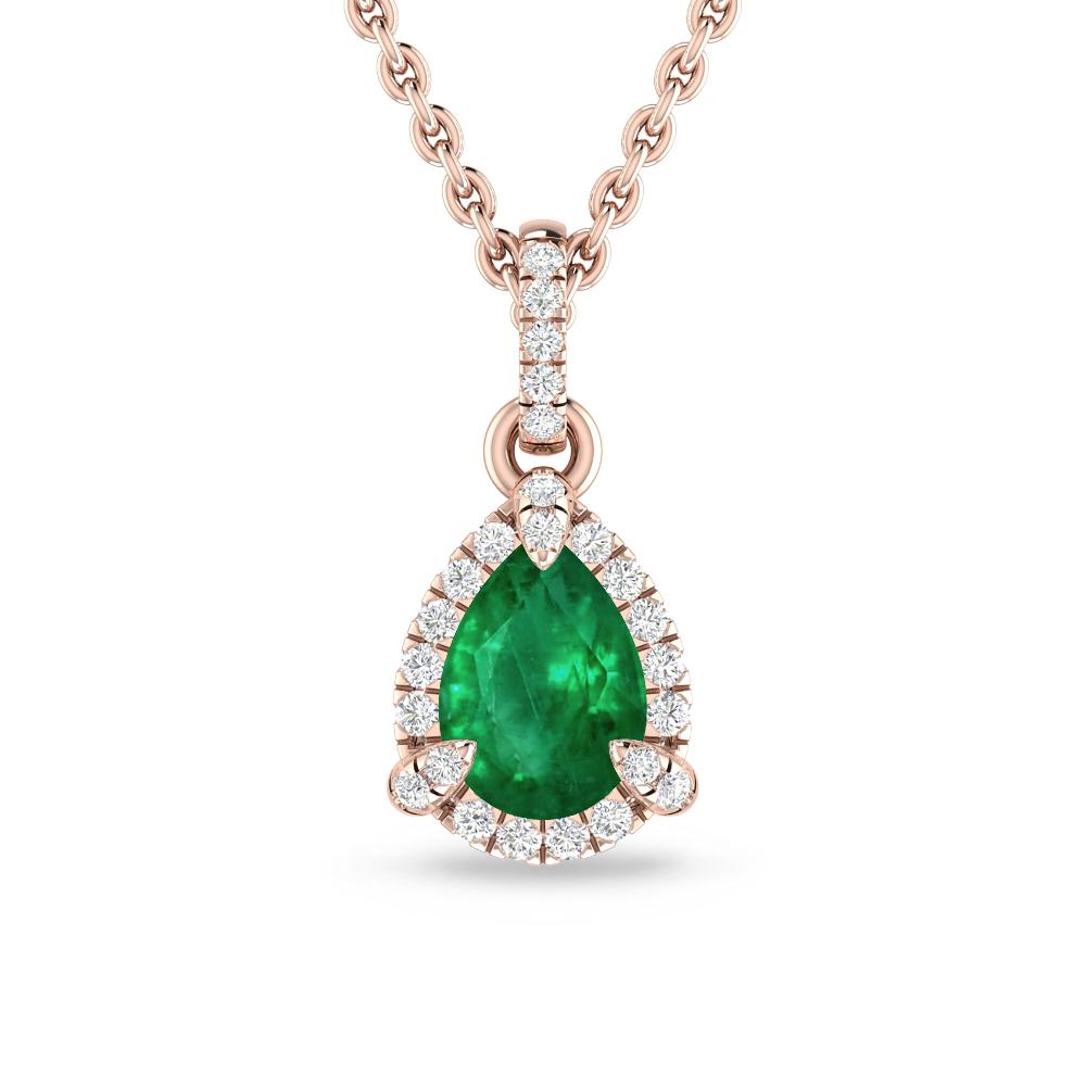 Rose Gold - Emerald