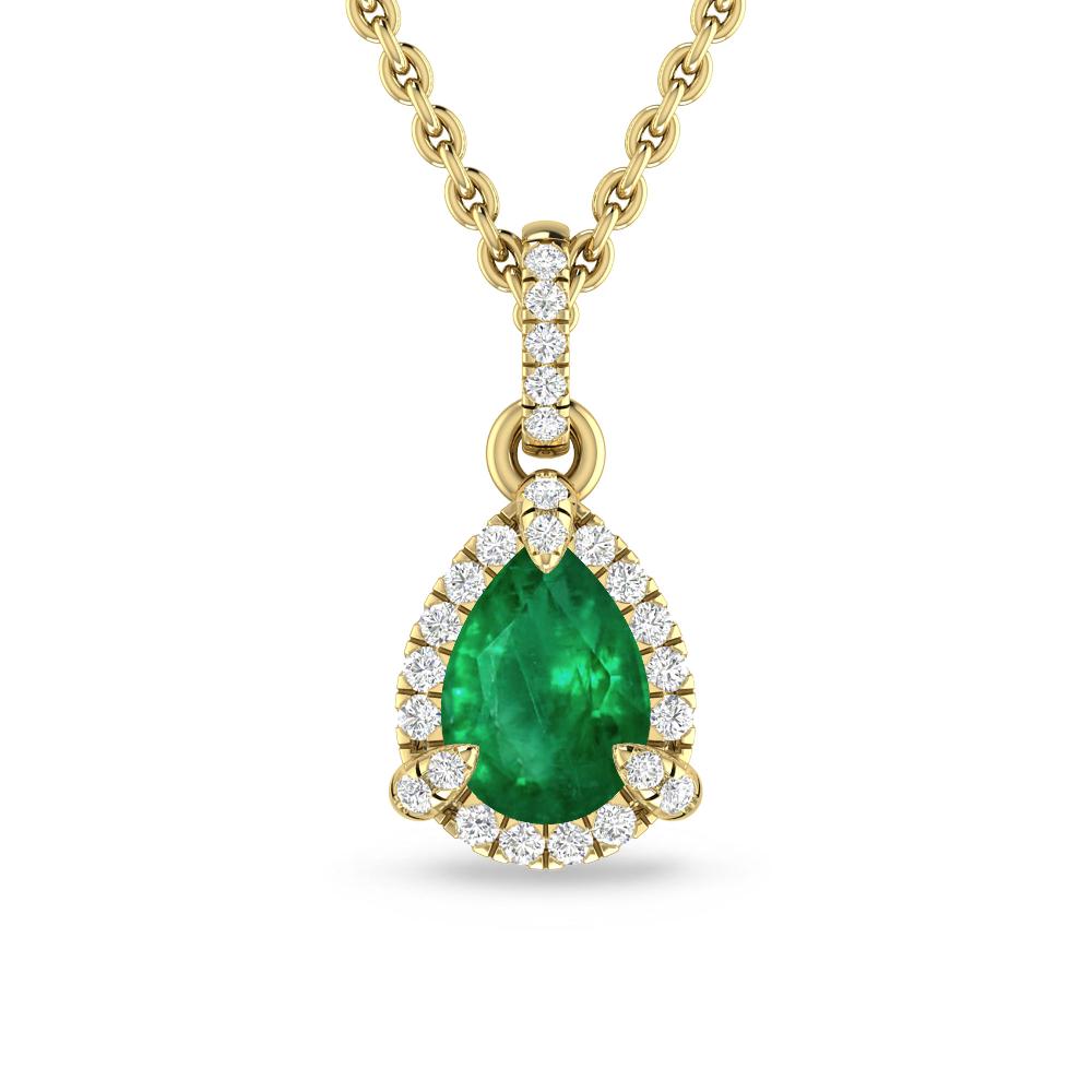 Yellow Gold - Emerald