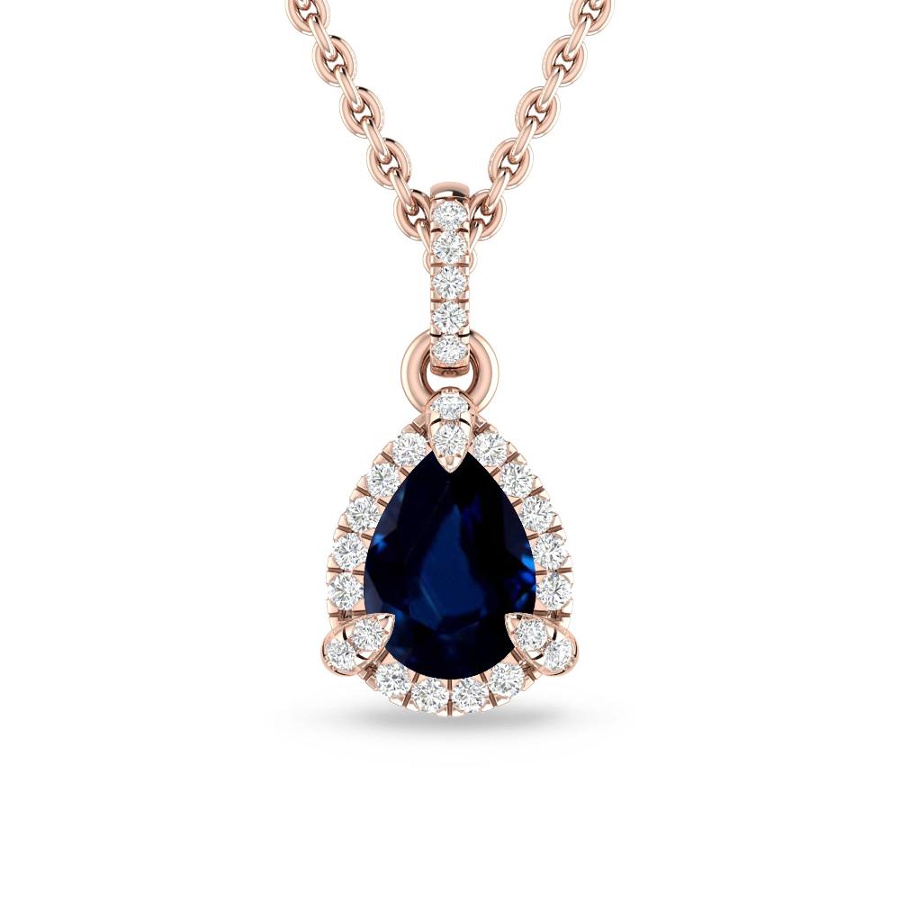 Rose Gold - Sapphire