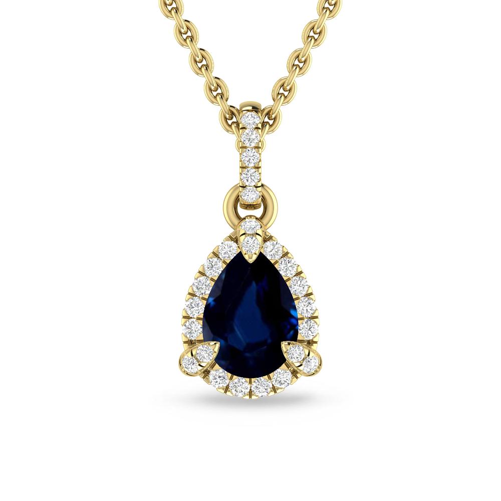 Yellow Gold - Sapphire
