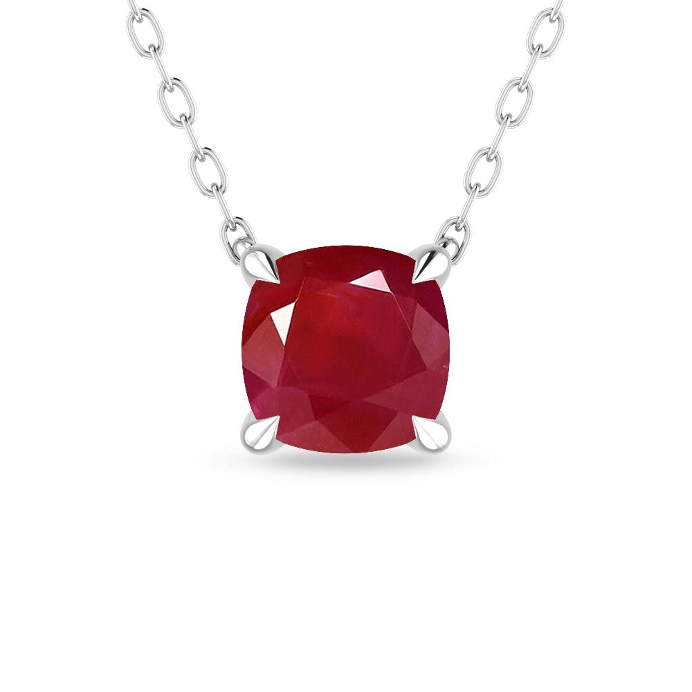 White Gold - Ruby