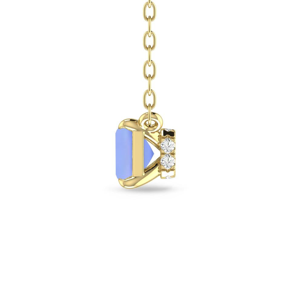 Yellow Gold - Tanzanite