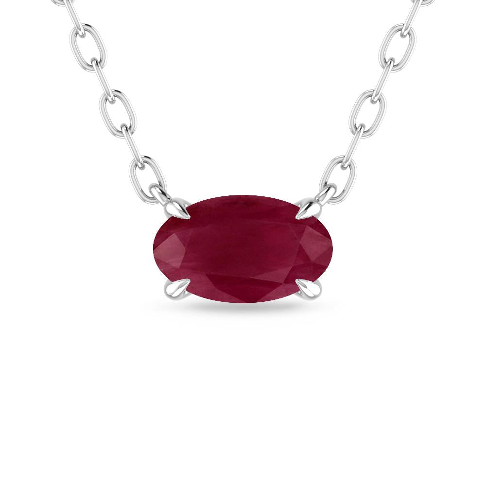 White Gold - Ruby