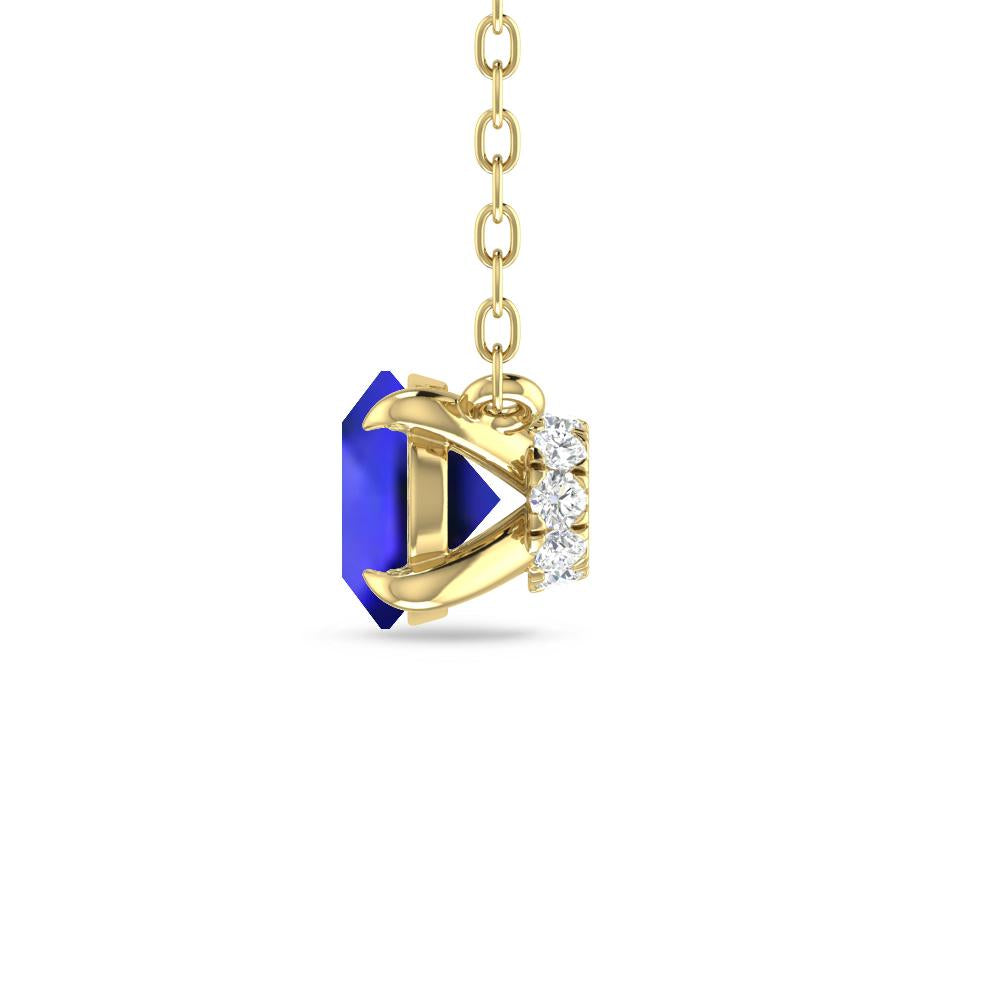 Yellow Gold - Tanzanite