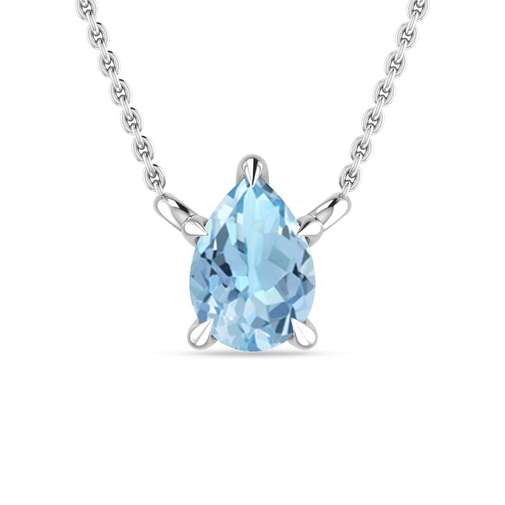 White Gold - Aquamarine