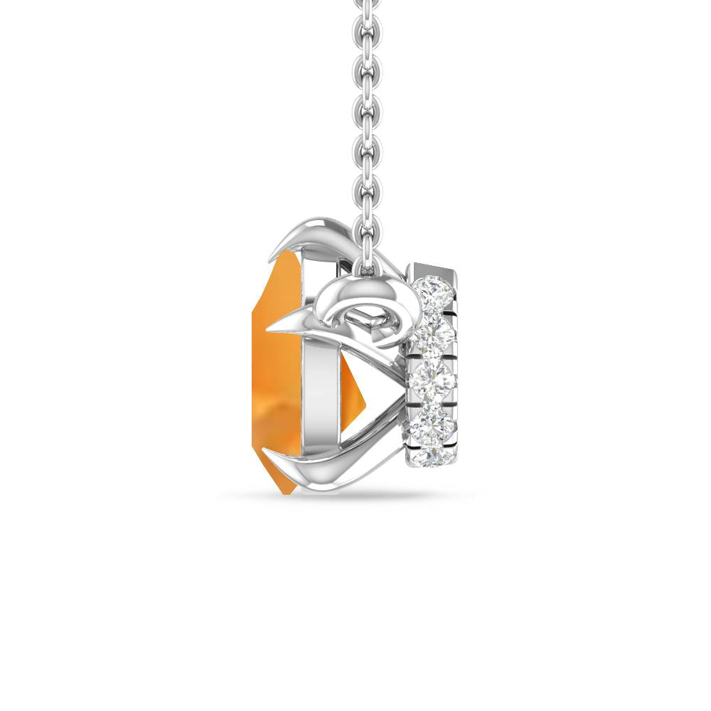 White Gold - Citrine