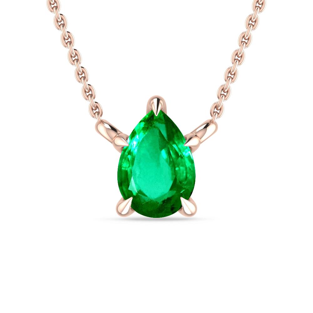 Rose Gold - Emerald