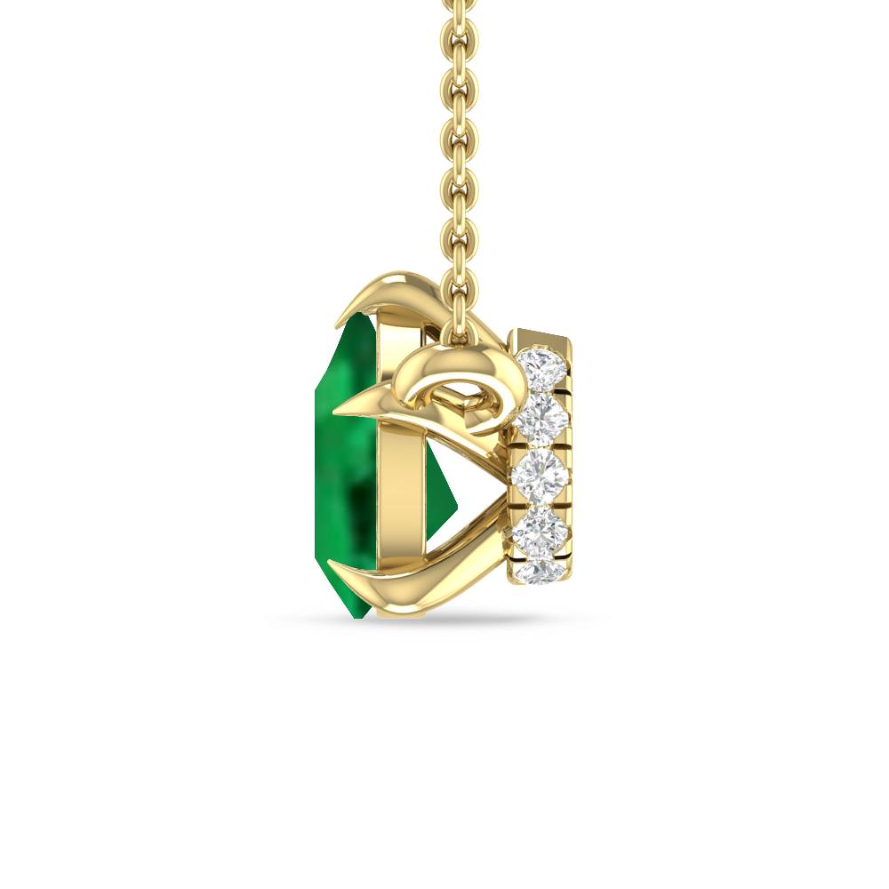 Yellow Gold - Emerald