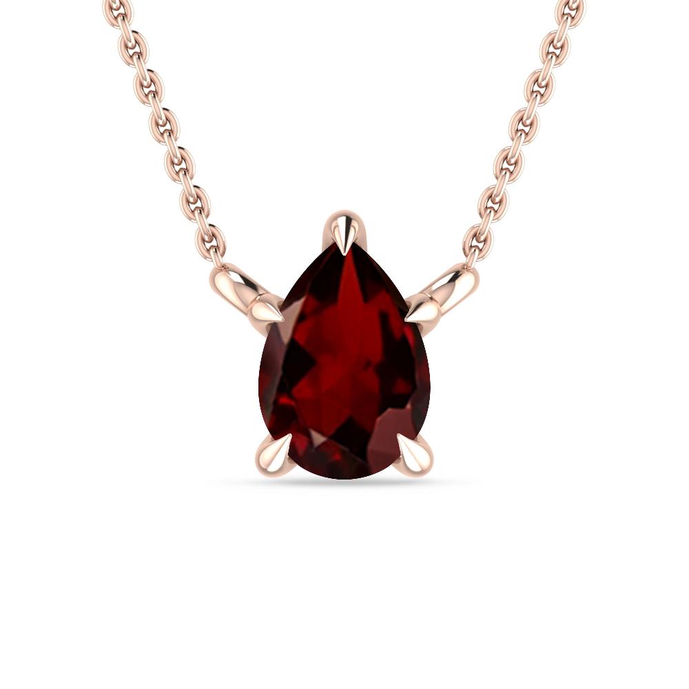 Rose Gold - Garnet