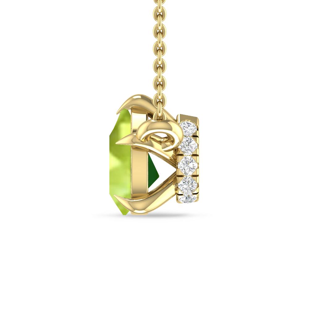 Yellow Gold - Peridot