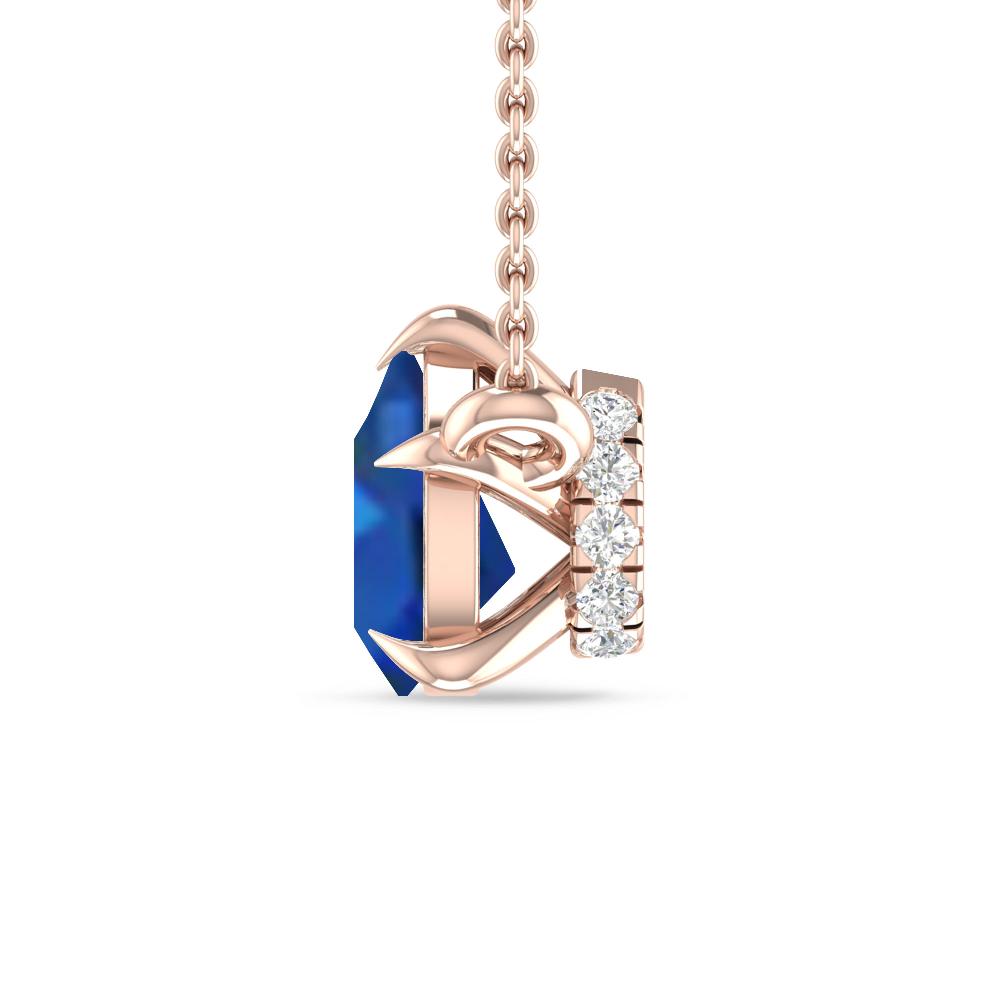 Rose Gold - Sapphire