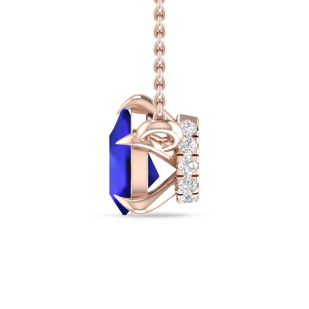 Rose Gold - Tanzanite