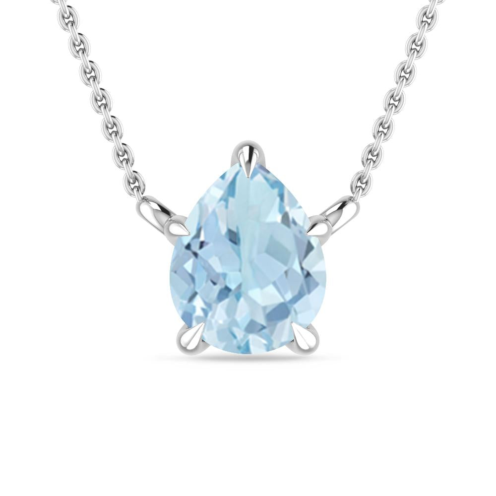 White Gold - Aquamarine