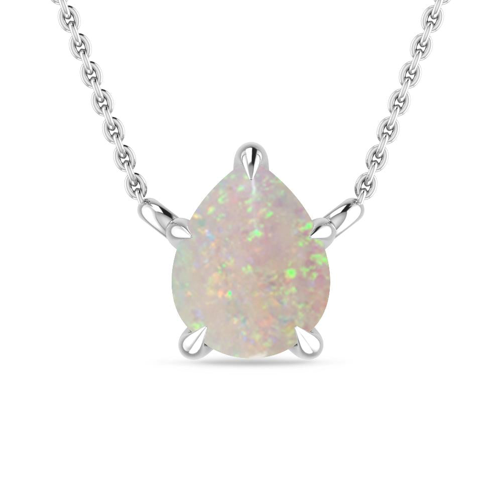 White Gold - Opal