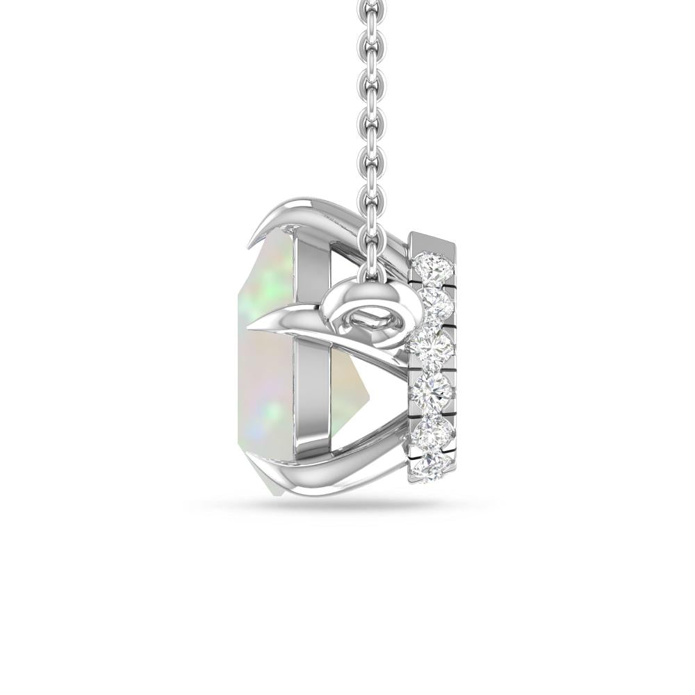 White Gold - Opal