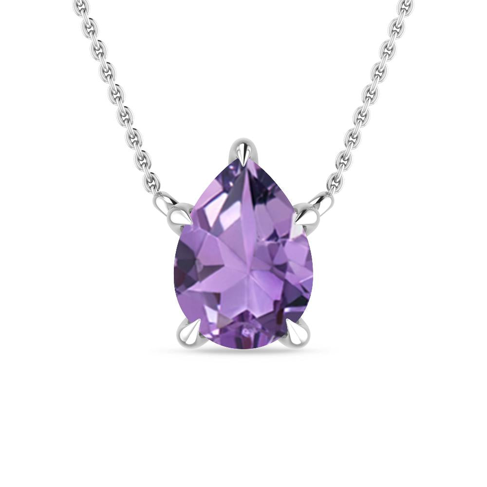 White Gold - Amethyst