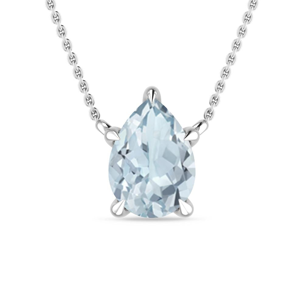 White Gold - Aquamarine