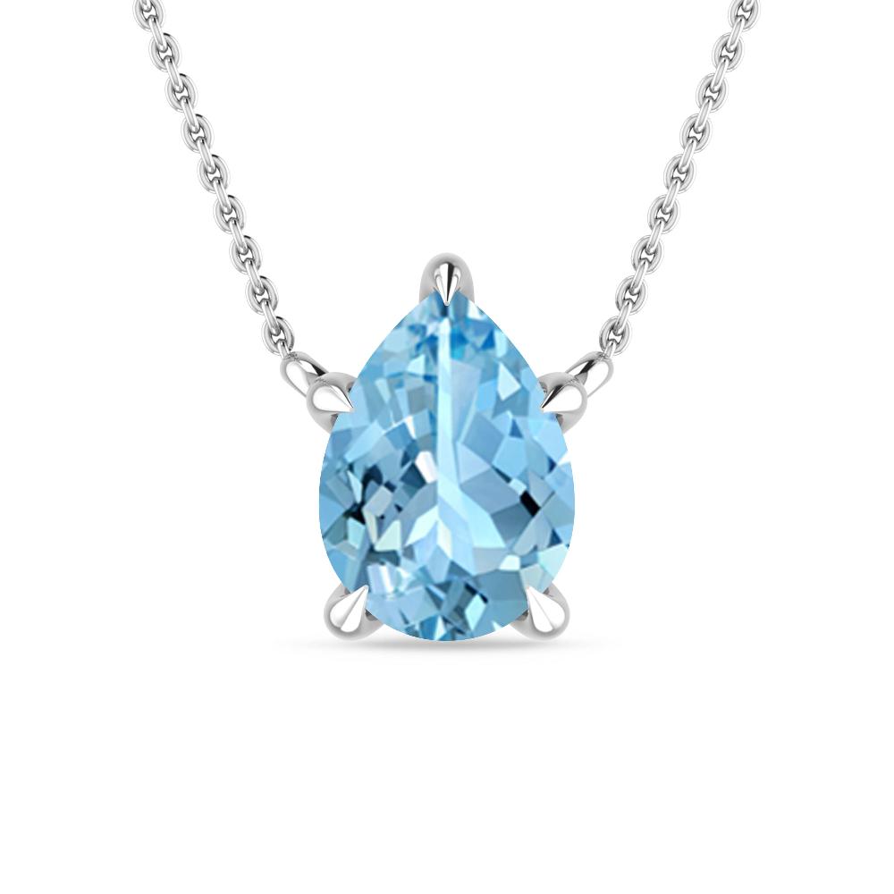 White Gold - Aquamarine