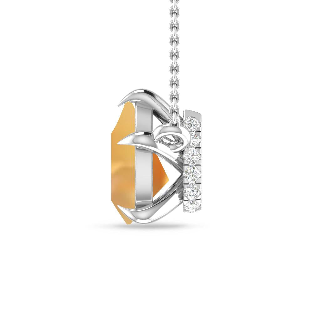 White Gold - Citrine
