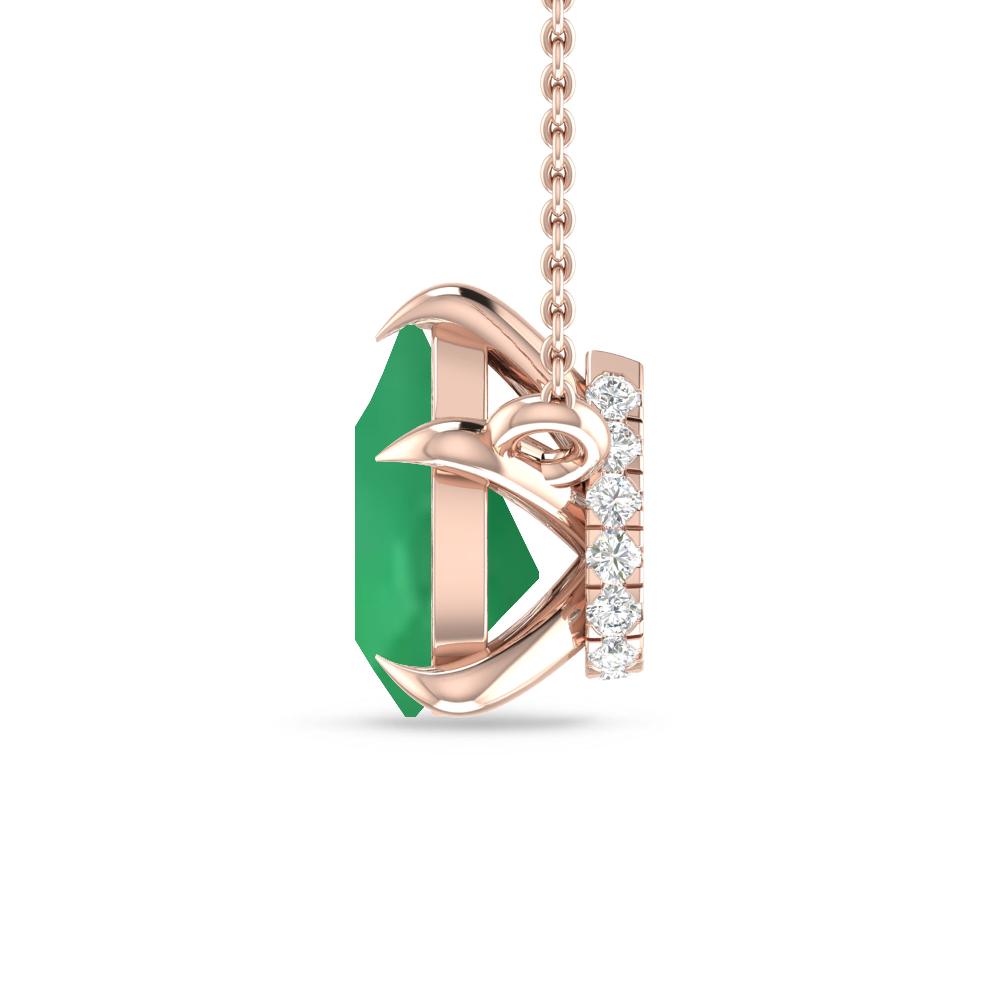 Rose Gold - Emerald