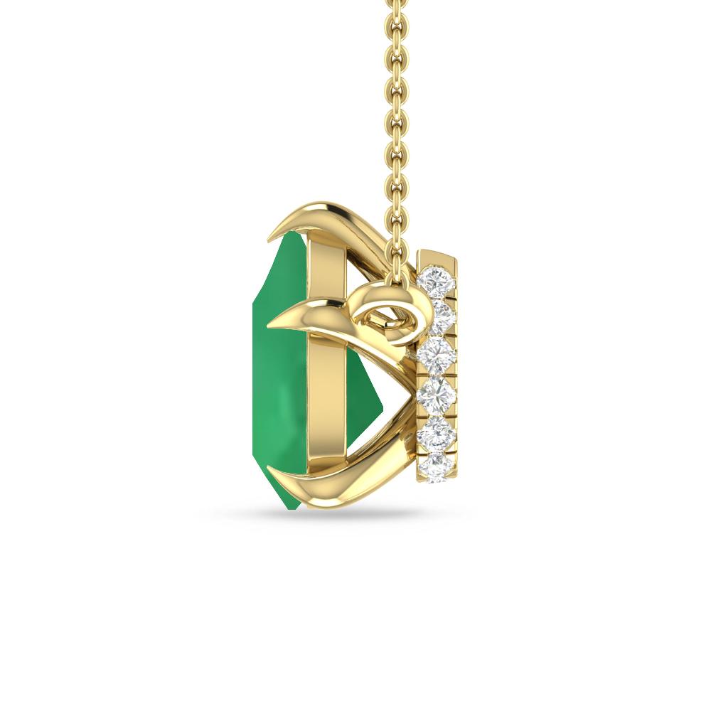Yellow Gold - Emerald
