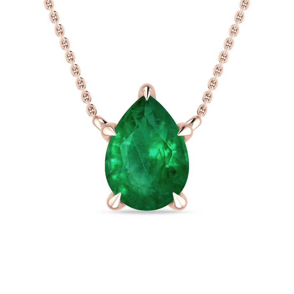 Rose Gold - Emerald