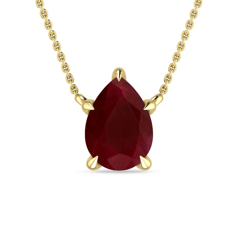 Yellow Gold - Ruby