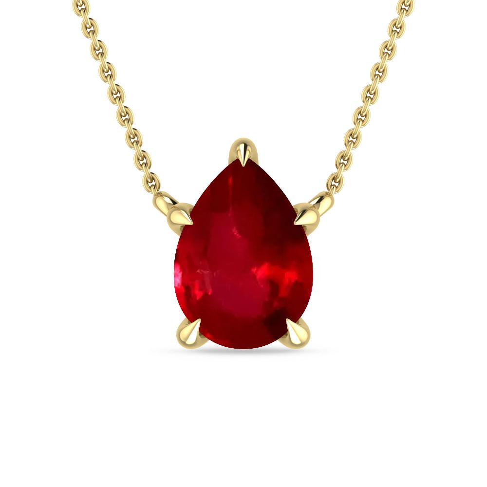 Yellow Gold - Ruby