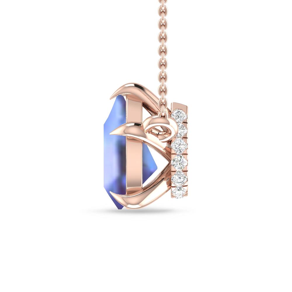 Rose Gold - Tanzanite