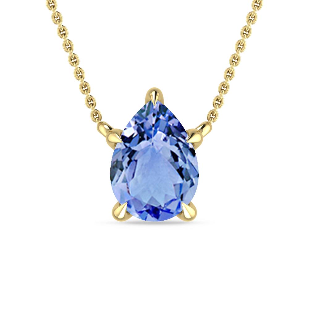 Yellow Gold - Tanzanite