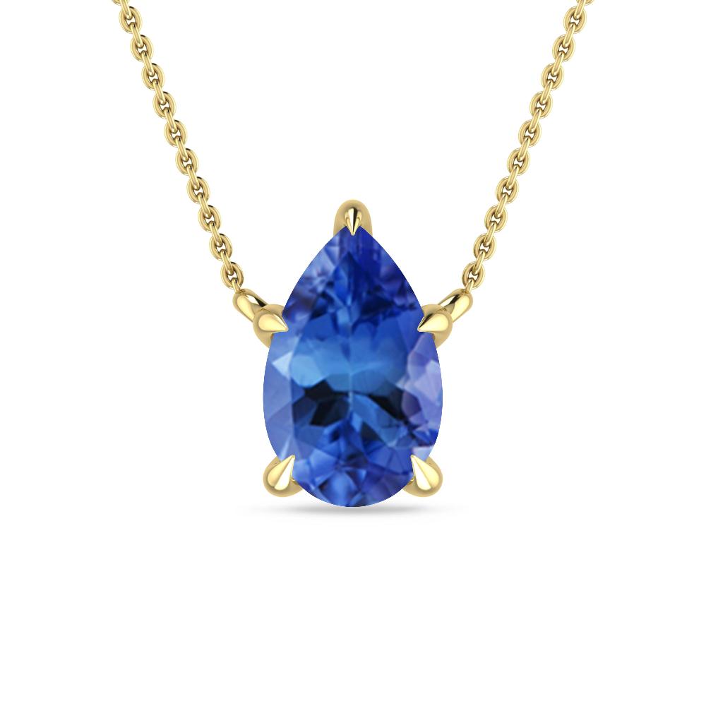 Yellow Gold - Tanzanite
