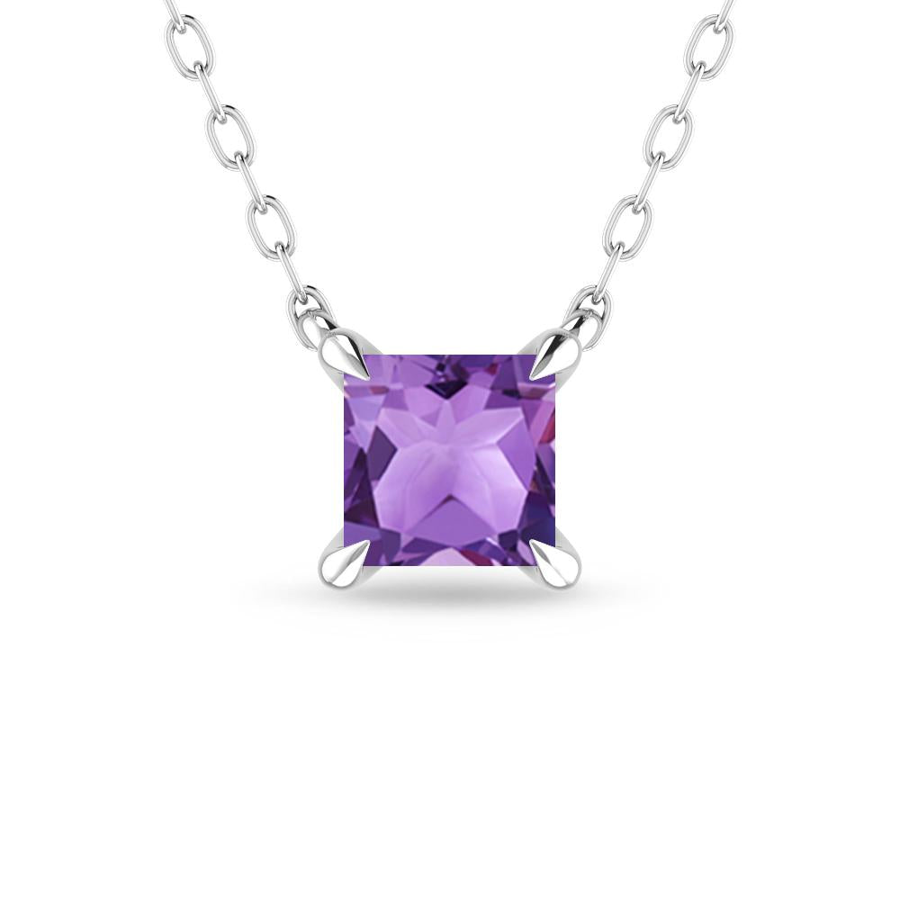 White Gold - Amethyst