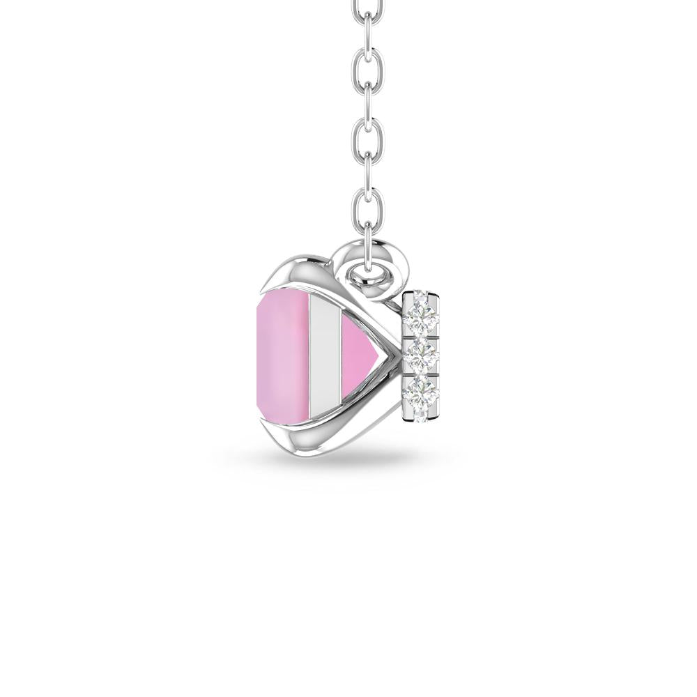 White Gold - Pink Tourmaline