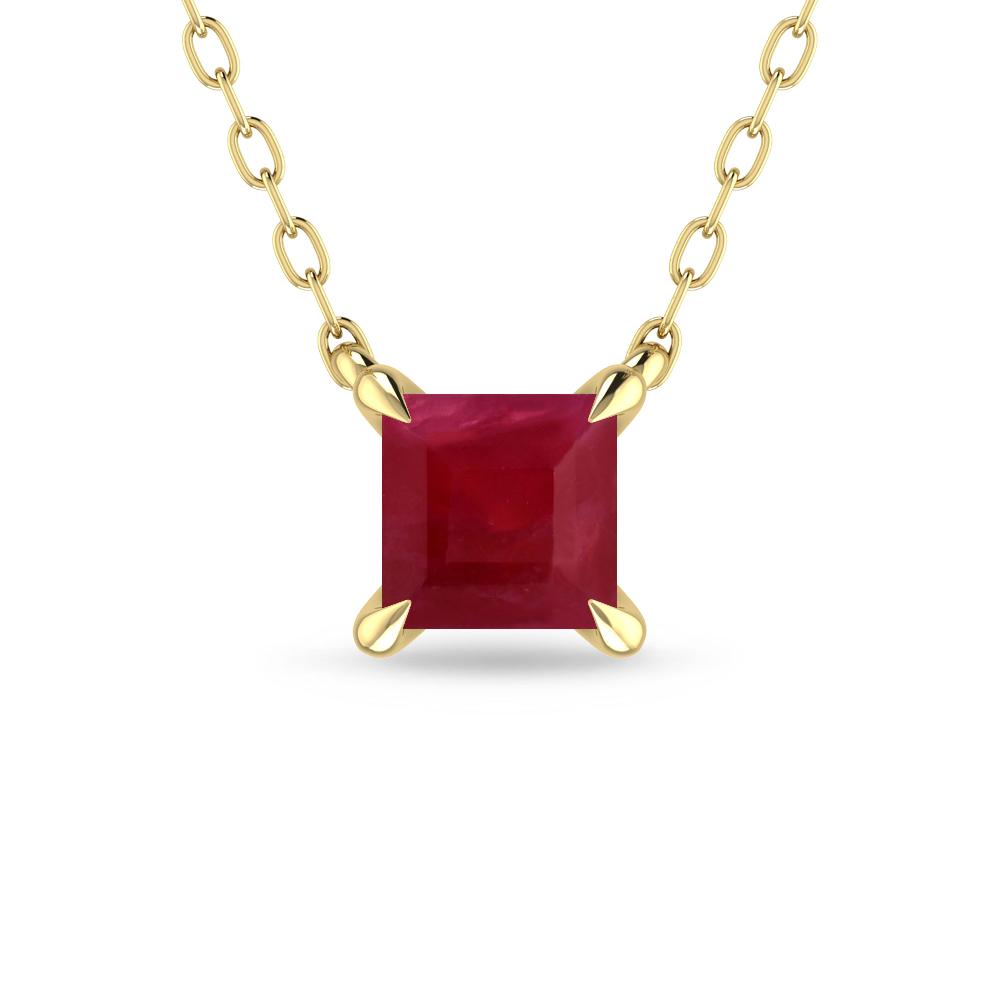 Yellow Gold - Ruby