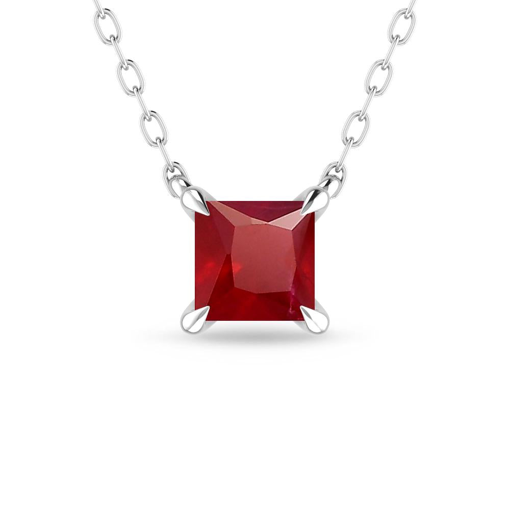 White Gold - Ruby