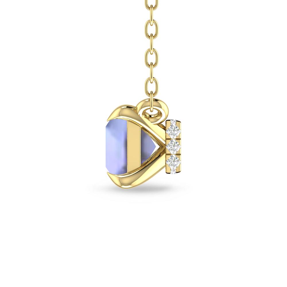 Yellow Gold - Tanzanite
