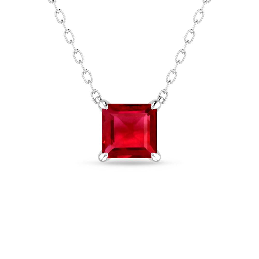 White Gold - Ruby
