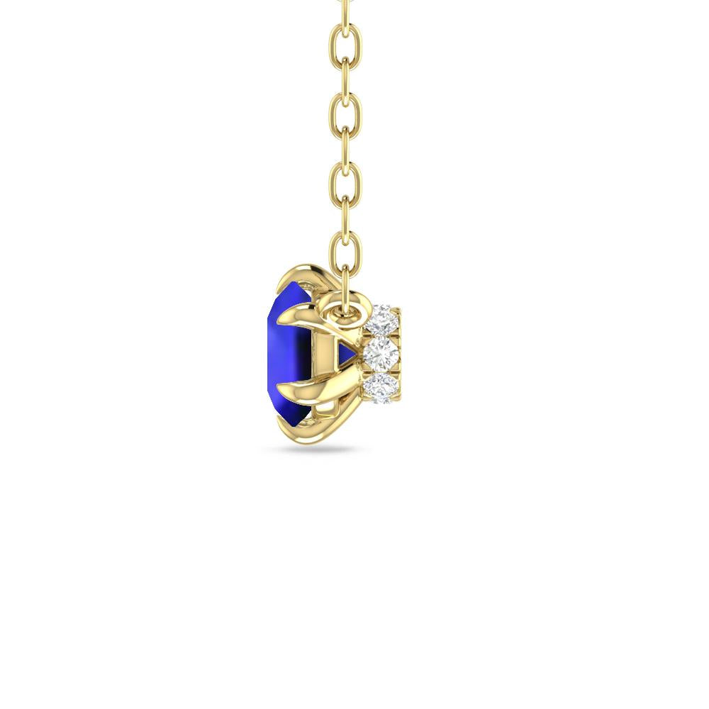 Yellow Gold - Tanzanite