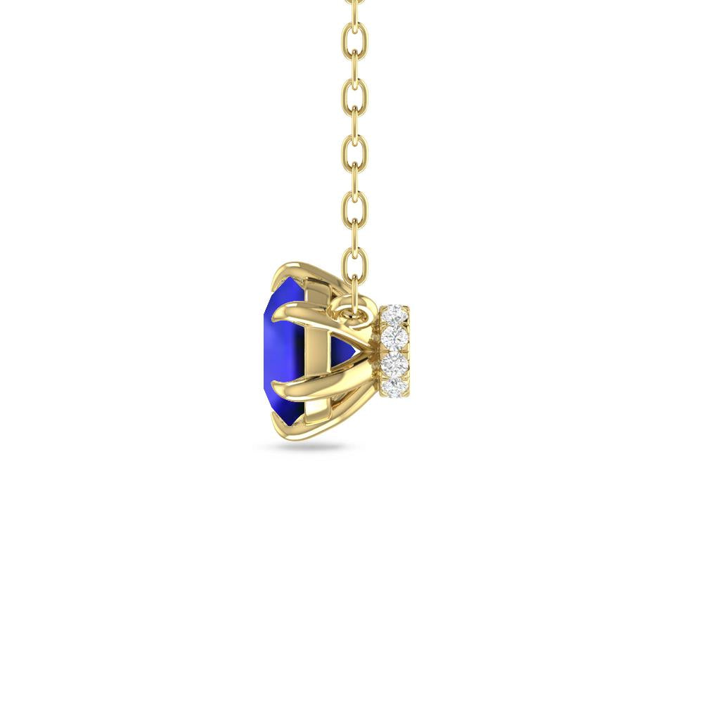 Yellow Gold - Tanzanite