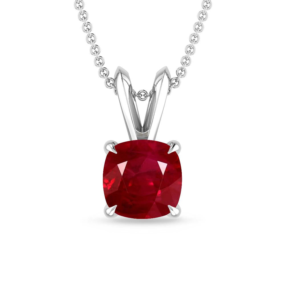 White Gold - Ruby