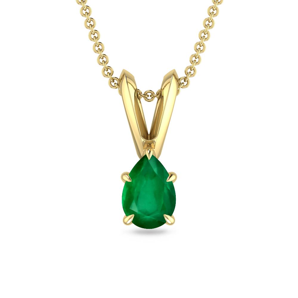 Yellow Gold - Emerald