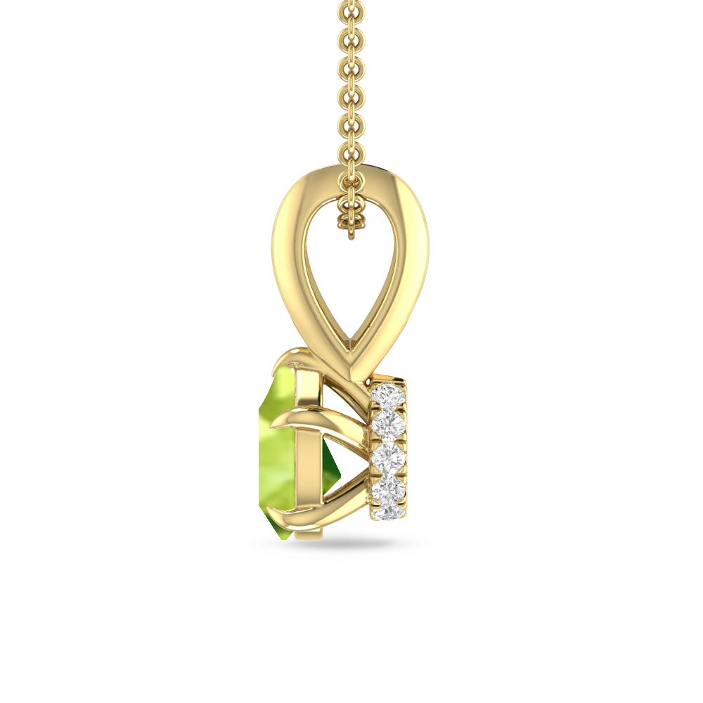 Yellow Gold - Peridot