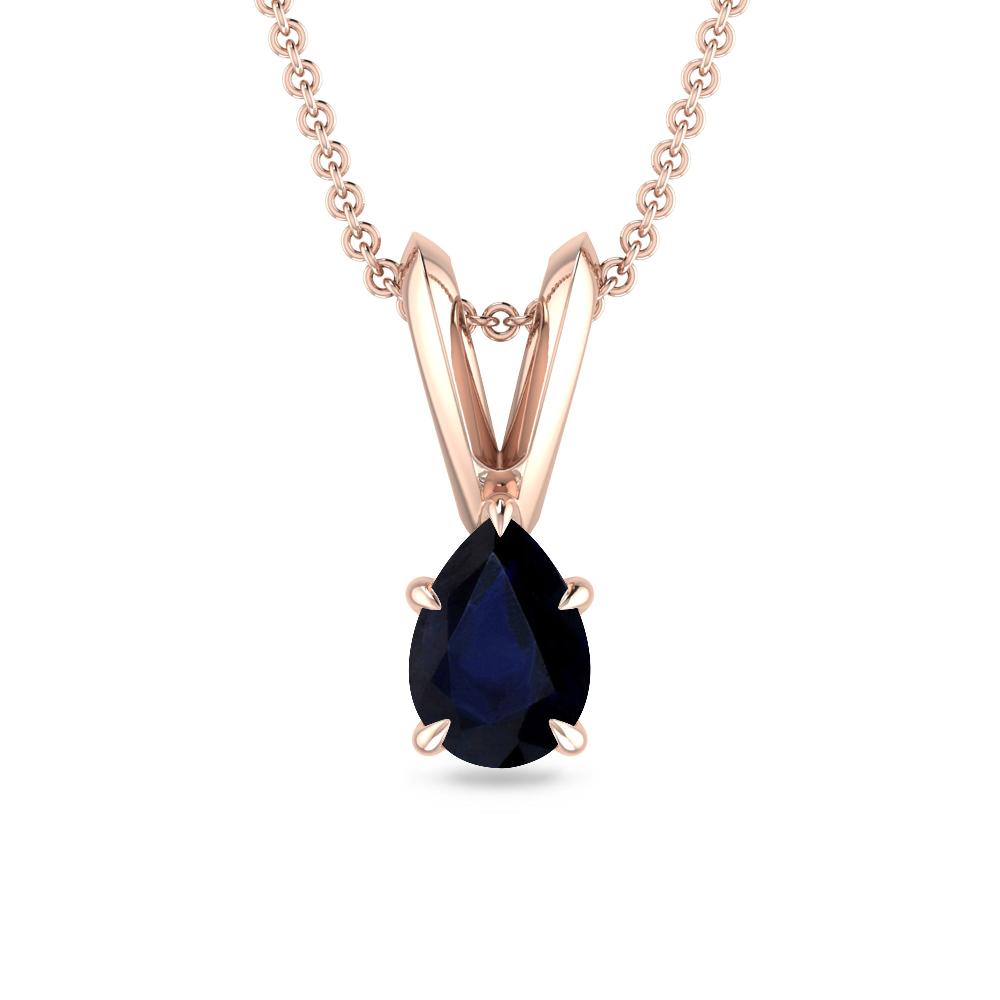 Rose Gold - Sapphire