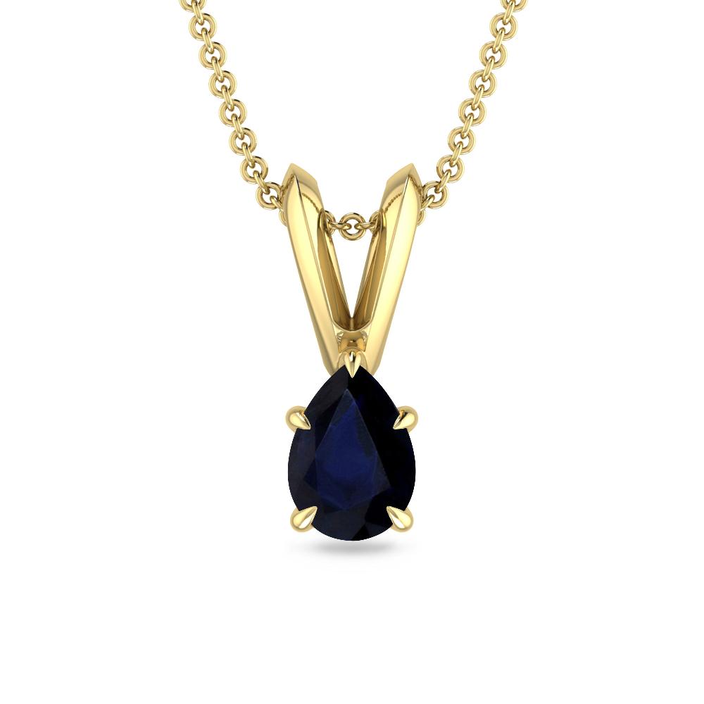 Yellow Gold - Sapphire