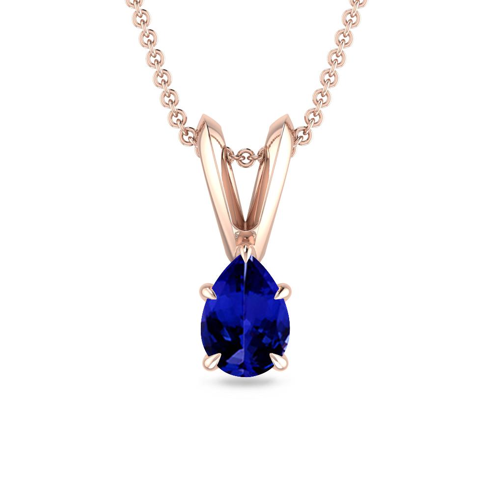 Rose Gold - Tanzanite