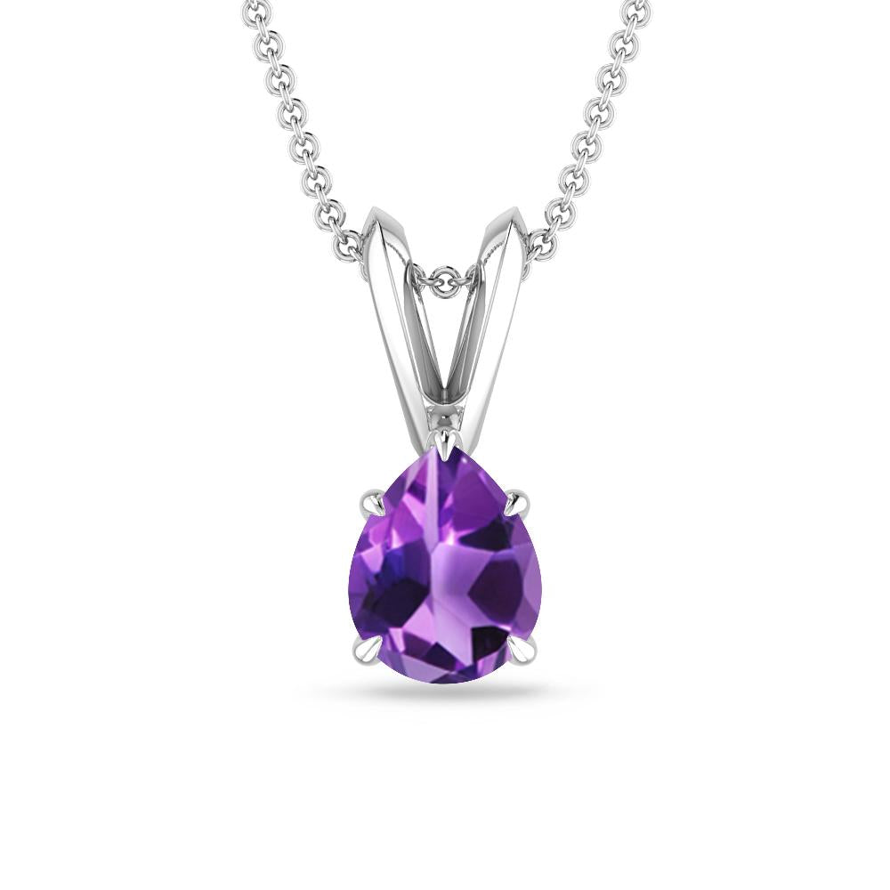 White Gold - Amethyst