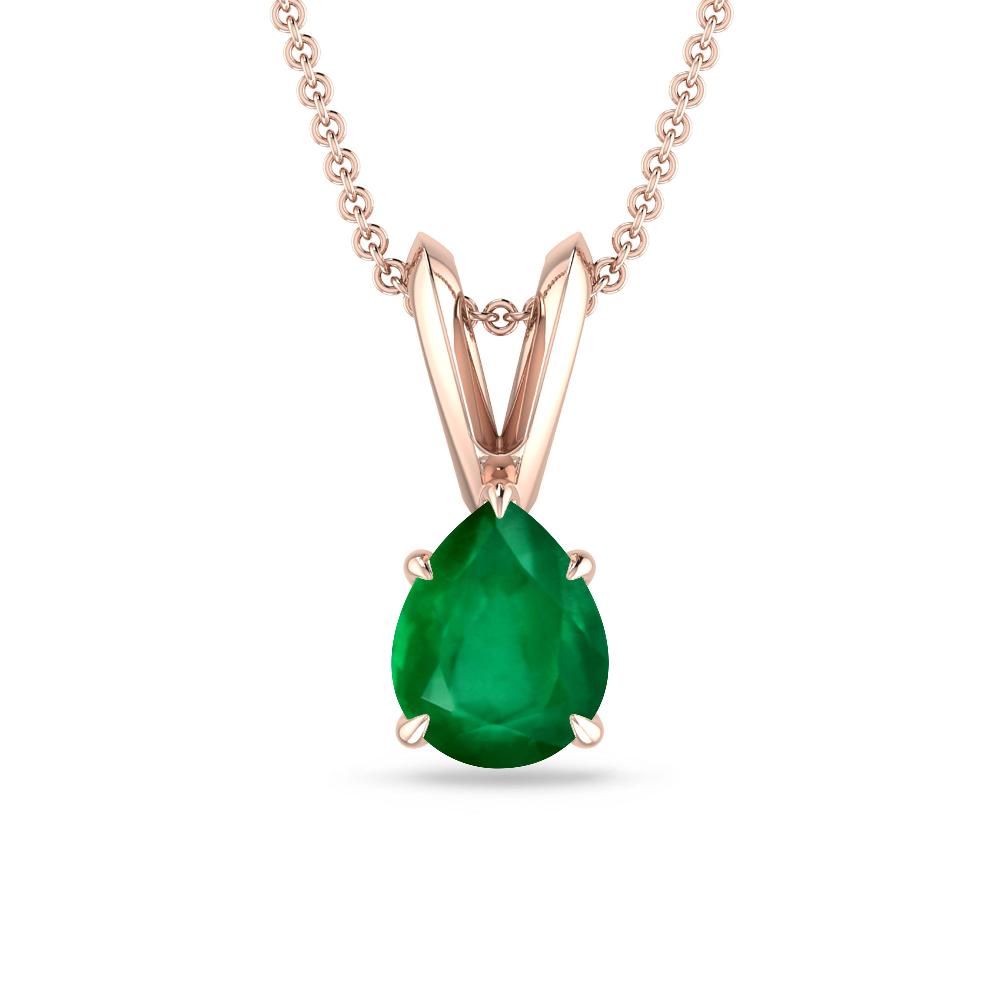 Rose Gold - Emerald